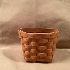 Longaberger oregano wall hanging basket